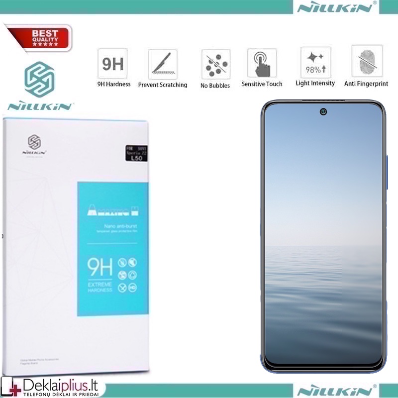 Nillkin ekrano grūdintas stiklas (telefonui Xiaomi Poco M3 Pro/Redmi Note 10 5G) Nillkin ekrano grūdintas stiklas (telefonui Xiaomi Poco M3 Pro/Redmi Note 10 5G)